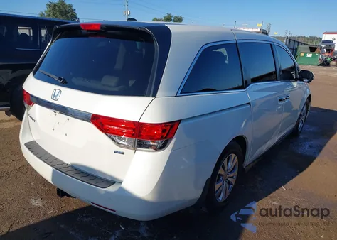 2015 Honda Odyssey Exl из США, поврежденный, VIN 5FNRL5H60FB022546